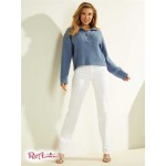 Жіночий Светр GUESS (Shanely Quarter-Zip Sweater) 58627-01 Nordic Sea Жіночий Светр GUESS (Shanely Quarter-Zip Sweater) 58627-01 Nordic Sea