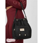 Жіноча Сумка Відро GUESS Factory (Lina Bucket Bag) 63727-01 Чорний