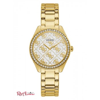 Жіночий Годинник (Gold-Tone Glitter Logo Watch) 42697-01 Multi