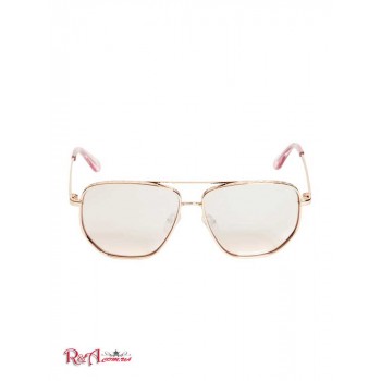 Жіночі Сонцезахисні Окуляри (Kelly Aviator Sunglasses) 42727-01 Shiny Троянда Золотий/Бордовий