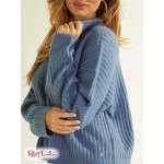 Жіночий Светр GUESS (Shanely Quarter-Zip Sweater) 58627-01 Nordic Sea Жіночий Светр GUESS (Shanely Quarter-Zip Sweater) 58627-01 Nordic Sea