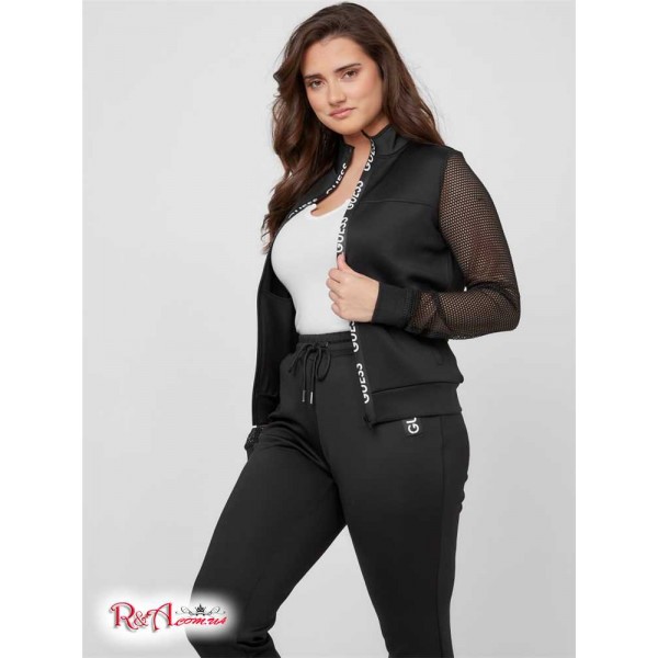 Женская Куртка GUESS Factory (Doris Logo Jacket) 63387-01 Реактивний Черный