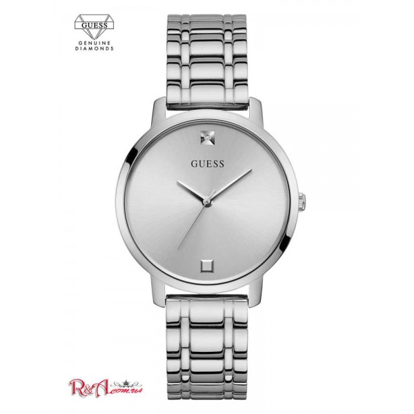 Женские Часы GUESS (Silver-Tone Diamond Analog Watch) 55397-01 Серебро Женские Часы GUESS (Silver-Tone Diamond Analog Watch) 55397-01 Серебро