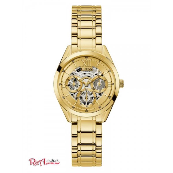 Женские Часы GUESS (Gold-Tone Multifunction Watch) 64627-01 Multi Женские Часы GUESS (Gold-Tone Multifunction Watch) 64627-01 Multi