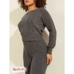 Жіночий Светр GUESS (Tanya Cable Knit Sweater) 58827-01 Medium Heather Сірий Мульті Жіночий Светр GUESS (Tanya Cable Knit Sweater) 58827-01 Medium Heather Сірий Мульті