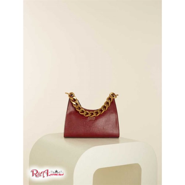 Женская Сумка Хобо GUESS (Tullia Hobo Bag) 59807-01 Красный