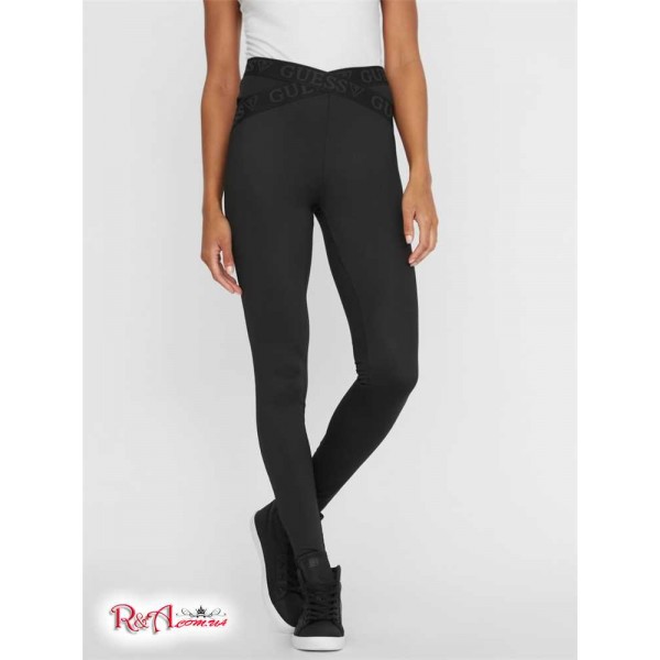 Жіночі Легінси GUESS Factory (Sabella Logo Tape Leggings) 63417-01 Jet Black