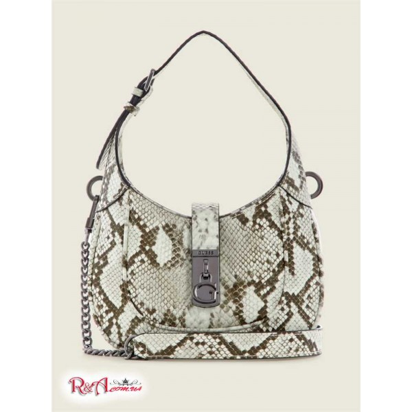 Женская Сумка Хобо GUESS (Maimie Python Mini Hobo Bag) 64927-01 Python