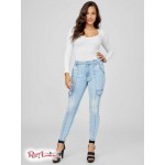 Жіночі Джинси GUESS Factory (Zenah High-Rise Cargo Skinny Jeans) 57127-01 Light Wash