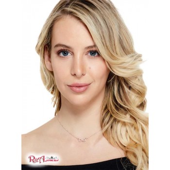 Жіноче Намисто (Rose Gold-Tone Infinity Charm Necklace) 63587-01 Рожевий Золото