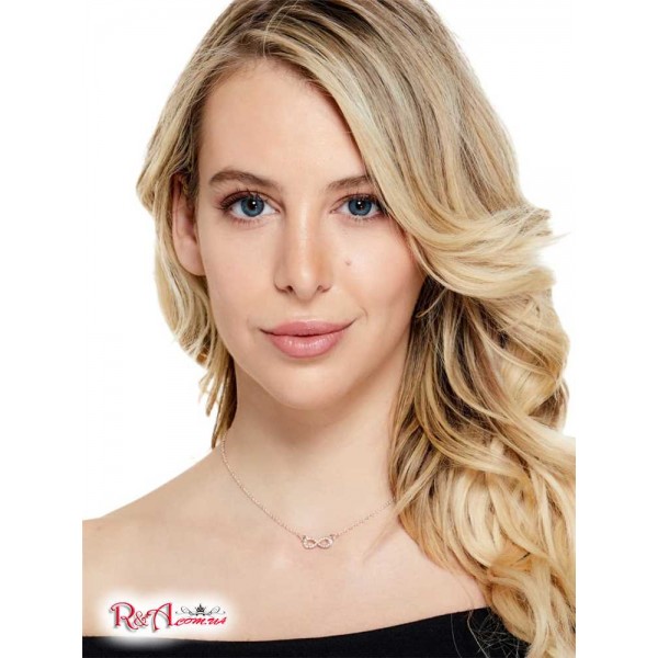 Жіноче Намисто GUESS Factory (Rose Gold-Tone Infinity Charm Necklace) 63587-01 Рожевий Золото