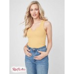 Жіночий Танк GUESS Factory (Lansa Notched Tank) 63207-01 WПопелясто-Сірийed Жовтий