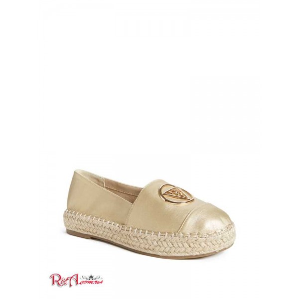 Женские Эспадрильи GUESS Factory (Lili Logo Espadrilles) 56877-01 Золотой