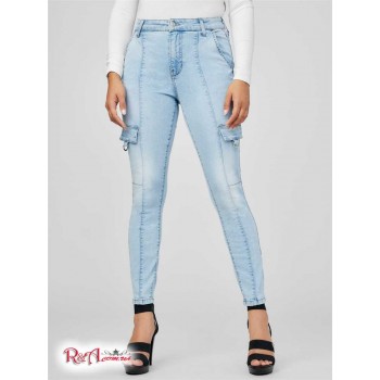 Жіночі Джинси (Zenah High-Rise Cargo Skinny Jeans) 57127-01 Light Wash