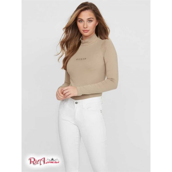 Женская Водолазка GUESS Factory (Sydney Turtleneck Top) 63267-01 Beach Tan