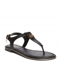 Женские Сандалии (Carmel T-Strap Logo Sandals) 63527-01 Черный