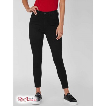 Жіночі Джинси (Eco Simmone High-Rise Skinny Jeans) 64137-01 Чорний WПопелясто-Сірий