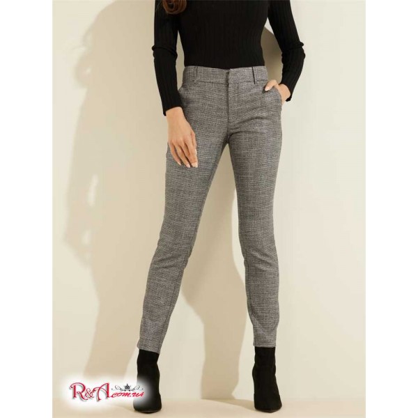 Жіночі Штани GUESS (Zoe Pants) 64227-01 Blk + Wht Pied De Poule Jac