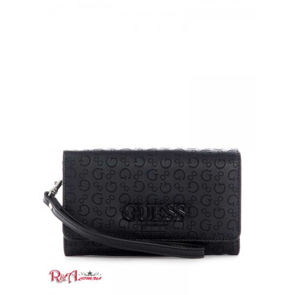 Женский Органайзер GUESS Factory (Mina Logo Phone Organizer) 63687-01 Черный