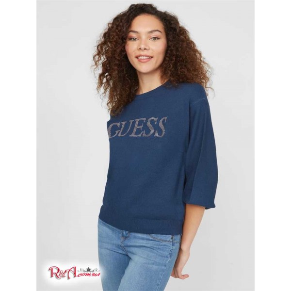 Жіночий Светр GUESS Factory (Paget Logo Sweater) 57317-01 Військово-Морський Fiord Жіночий Светр GUESS Factory (Paget Logo Sweater) 57317-01 Військово-Морський Fiord