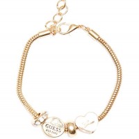 Жіночий Браслет (Gold-Tone Snake Chain Charm Bracelet) 63657-01 Золото