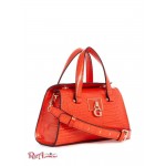 Жіноча Сумка Сетчел GUESS (Stephi Croc Mini Satchel) 60217-01 Sepia Brown