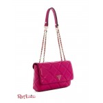 Жіноча Сумка Кроссбоди GUESS (Cessily Quilted Convertible Crossbody) 64907-01 Фуксія
