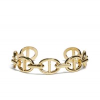 Жіночий Браслет (Gold-Tone Chain Cuff Bracelet) 64667-01 Золото