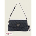 Женская Сумка на Плечо GUESS (Cordelia Logo Flap Shoulder Bag) 60267-01 Cloud WПепельно-Серый