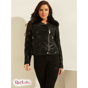 Жіноча Куртка (Bora Faux-Fur Jacket) 64427-01 Реактивний Чорний