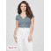 Жіночий Топ (Cerise Studded Split-Neck Top) 64167-01 Squall Sea