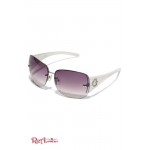 Женские Солнцезащитные Очки GUESS Factory (Rimless Shield Sunglasses) 63607-01 Белый