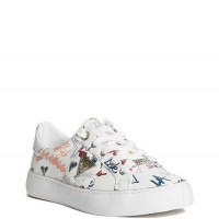 Жіночі Снікерси (Gwinne Low-Top Sneakers) 56847-01 Білий Floral<br
/><br
/>Білий<br
/><br
/>Білийsil