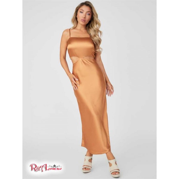 Жіноче Сукня GUESS Factory (Isa Cutout Maxi Dress) 57397-01 Карамель Жіноче Сукня GUESS Factory (Isa Cutout Maxi Dress) 57397-01 Карамель