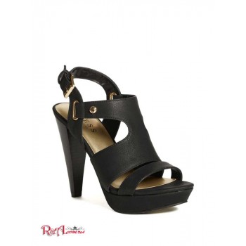 Женские Сандалии (Nikkey Heeled Sandals) 63537-01 Black1