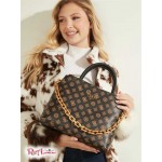 Женская Сумка Сэтчел GUESS (Turin Peony Triple Compartment Satchel) 64897-01 820 Дыня