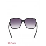 Женские Солнцезащитные Очки GUESS (Oversized Square Logo Sunglasses) 60117-01 Серебряный