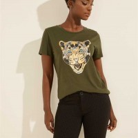 Женская Футболка (Leopard Bling Tee) 58957-01 Джошуа Дерево