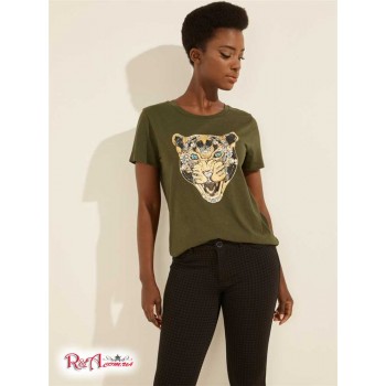 Жіноча Футболка (Leopard Bling Tee) 58957-01 Джошуа Дерево
