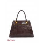 Жіноча Сумка Сетчел GUESS (Stephi Croc Girlfriend Satchel) 42937-01 Espresso