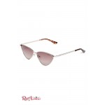 Женские Солнцезащитные Очки GUESS Factory (Metal Mini Cat-Eye Sunglasses) 63677-01 Tortoise