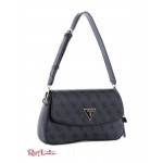 Женская Сумка на Плечо GUESS (Cordelia Logo Flap Shoulder Bag) 60267-01 Cloud WПепельно-Серый