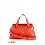 Жіноча Сумка Сетчел GUESS (Stephi Croc Mini Satchel) 60217-01 Sepia Brown