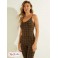 Жіночий Топ (Della Top) 64457-01 4G Jacquard Коричневий Liqueur
