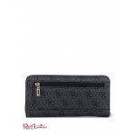 Женский Бумажник GUESS (Cordelia Logo Large Zip-Around Wallet) 60257-01 Cloud WПепельно-Серый