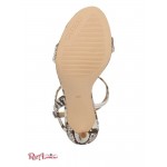 Женские Сандалии GUESS (Kabelle Python Heeled Sandals) 64567-01 Black1