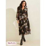 Женское Платье GUESS (Floral Midi Dress) 58767-01 Песокy Flower Женское Платье GUESS (Floral Midi Dress) 58767-01 Песокy Flower