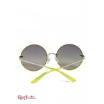 Жіночі Сонцезахисні Окуляри GUESS (Greyson Glitter Trim Round Sunglasses) 56277-01 Жовтий
