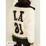 Жіночий Бомбер GUESS (Fiorella Faux-Fur Bomber) 58847-01 Білий And Чорний Combo Жіночий Бомбер GUESS (Fiorella Faux-Fur Bomber) 58847-01 Білий And Чорний Combo