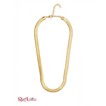 Женское Ожерелье (14KT Gold Chevron Chain Necklace) 64617-01 Золото